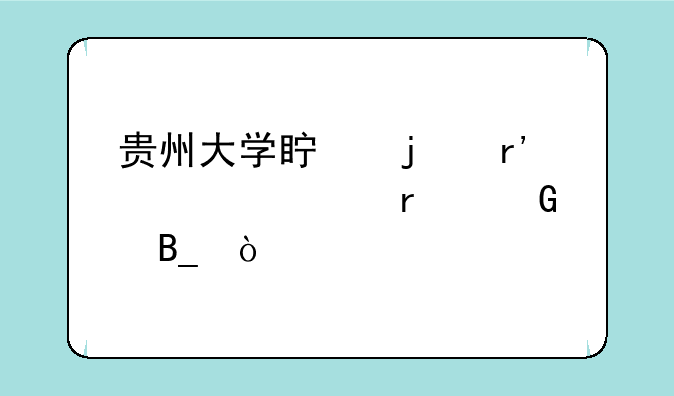 贵州大学真的有自考本科吗？